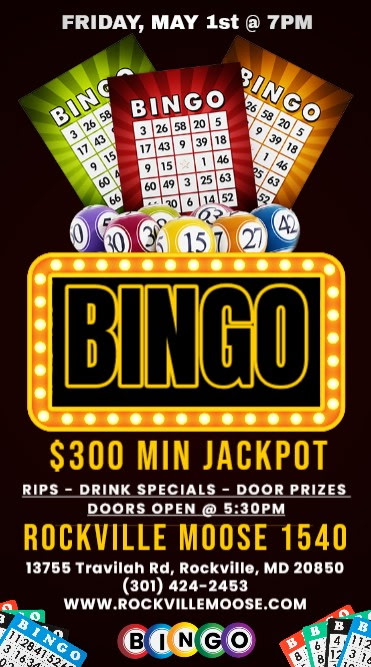 BINGO Rockville Maryland