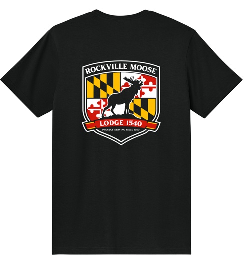 Moose MD tshirt Rockville Moose Lodge Maryland TShirt