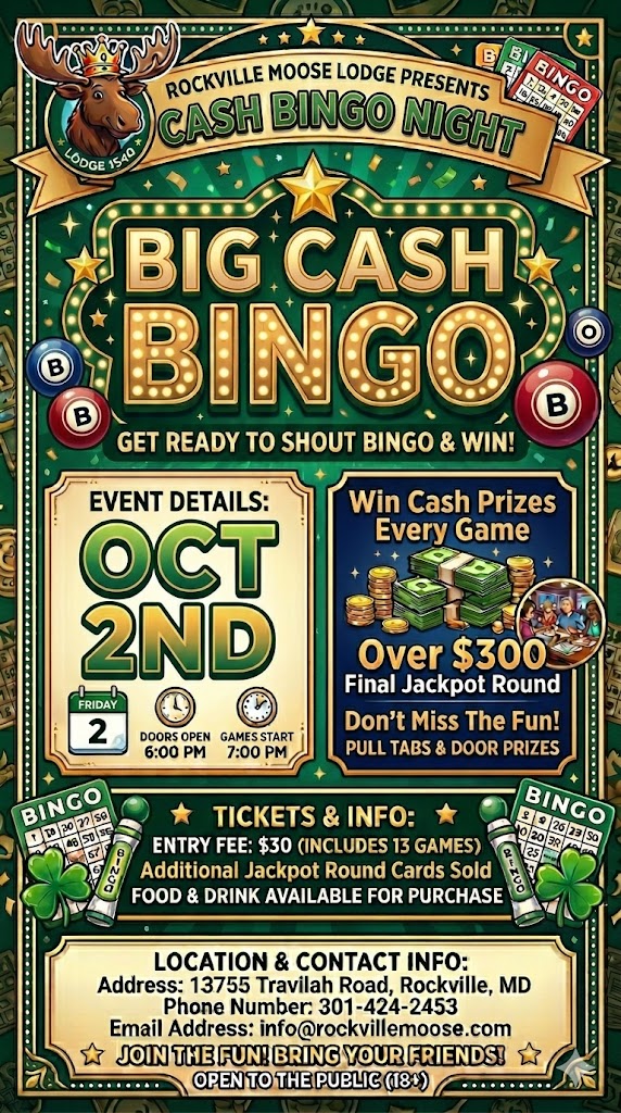 BINGO Games Rockville